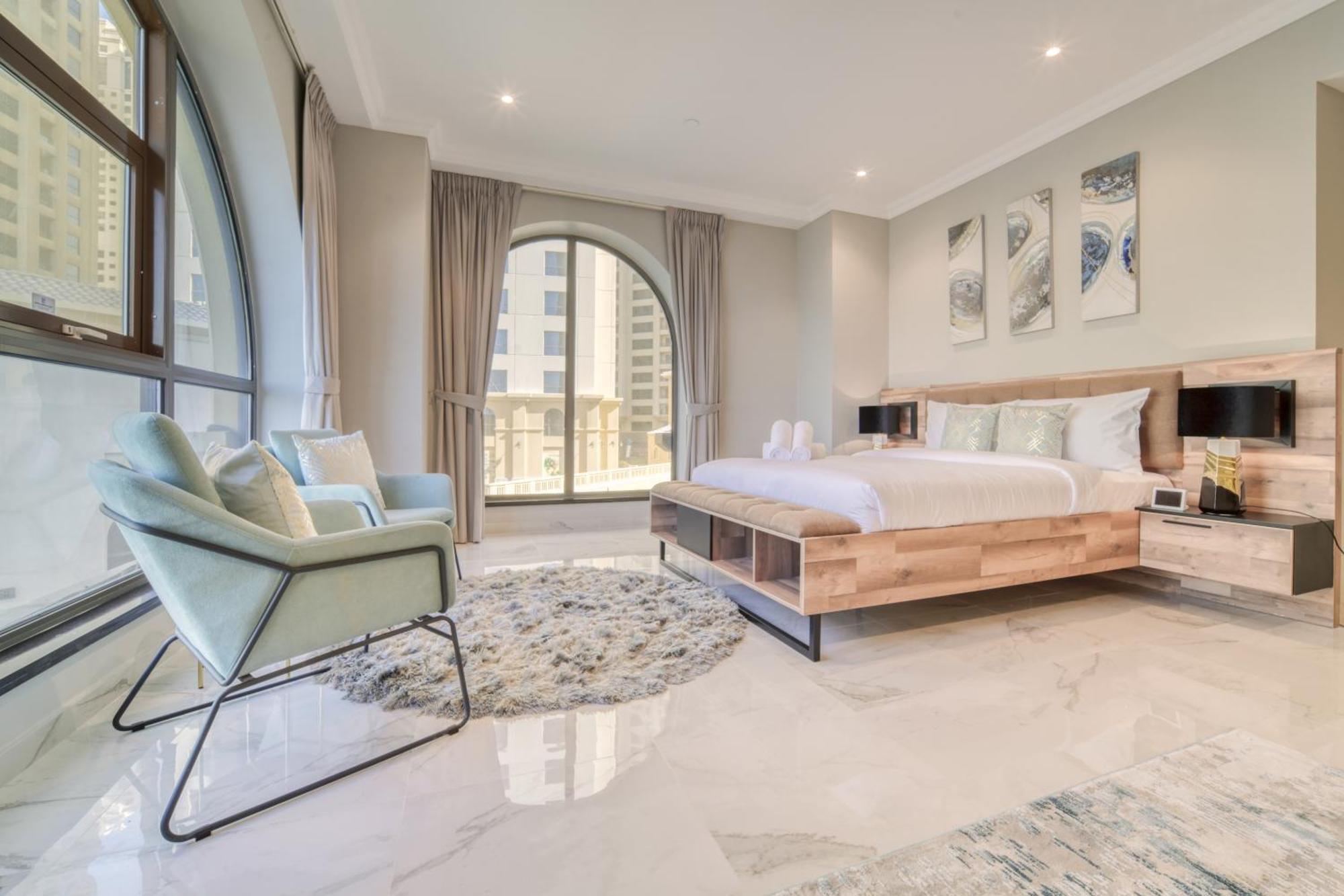 Luxurious 4 Bedroom Duplex With Terrace & Sea View Dubái Exterior foto